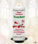 Personalised Christmas Candles for all the Family and Friends.